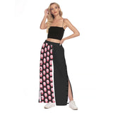 Grave Danger Roller Derby All-Over Print Side Snap Button Trousers