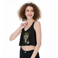 The Deadly Kennedys Roller Derby All-Over Print Crop-Tank Top (customizable)