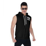 Hit Squad TV All-Over Print Zipper-Up Sleeveless Hoodie