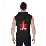 Hit Squad TV All-Over Print Zipper-Up Sleeveless Hoodie