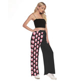 Grave Danger Roller Derby All-Over Print Side Snap Button Trousers