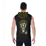 The Deadly Kennedys Roller Derby All-Over Print Zipper-Up Sleeveless Hoodie (customizable)