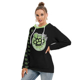 Circle City Roller Derby All-Over Print Women's Hoodie With Double Hood