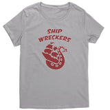 Maine Roller Derby Ship Wreckers Tees (3 cuts!)