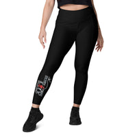 Demolition City Roller Derby Leggings with pockets