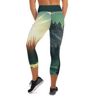 Sunrise Yoga Capri Leggings