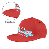 Team Puerto Rico Blue Logo Hat All Over Print Snapback Hat