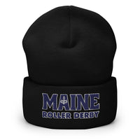 Maine Roller Derby Anchor Logo Cuffed Beanie