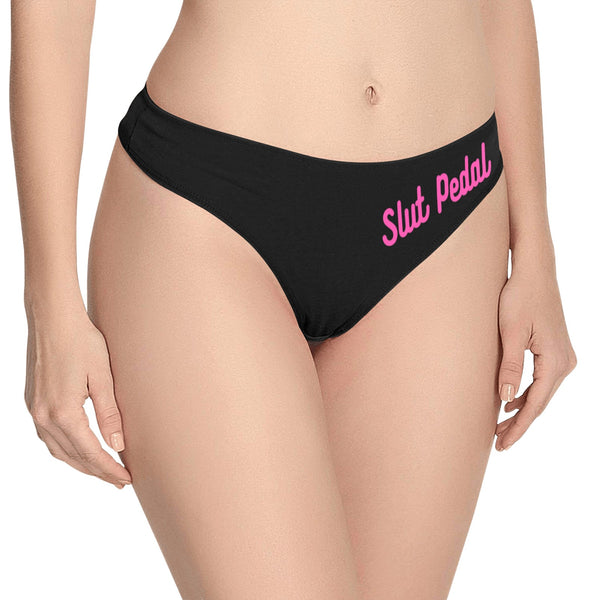 Slut Pedal All Over Print Thongs