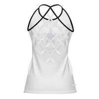 Women&#039;s Criss-Cross Open Back Tank Top West Kentucky Rockin Rollers Diamond Cutout Back Tank