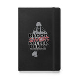 Yellow Rose Roller Derby Hardcover bound notebook