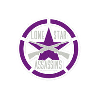 Lone Star Assassins Bubble-free stickers