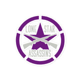 Lone Star Assassins Bubble-free stickers