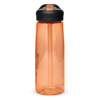 Yellow Rose Roller Derby Sports water bottle