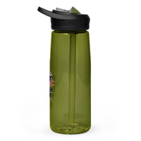 Yellow Rose Roller Derby Sports water bottle