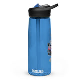 Yellow Rose Roller Derby Sports water bottle