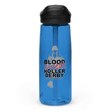 Yellow Rose Roller Derby Sports water bottle