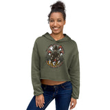 My Body Isnt A Temple Its A Haunted House Crop Hoodie