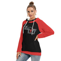 Demolition City Roller Derby All-Over Print Women's Hoodie With Double Hood