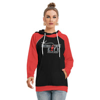 Demolition City Roller Derby All-Over Print Women's Hoodie With Double Hood