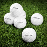 CUSTOM Golf Balls, 6pcs