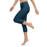 Sacramento Roller Derby Yoga Capri Leggings