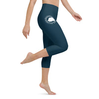 Sacramento Roller Derby Yoga Capri Leggings